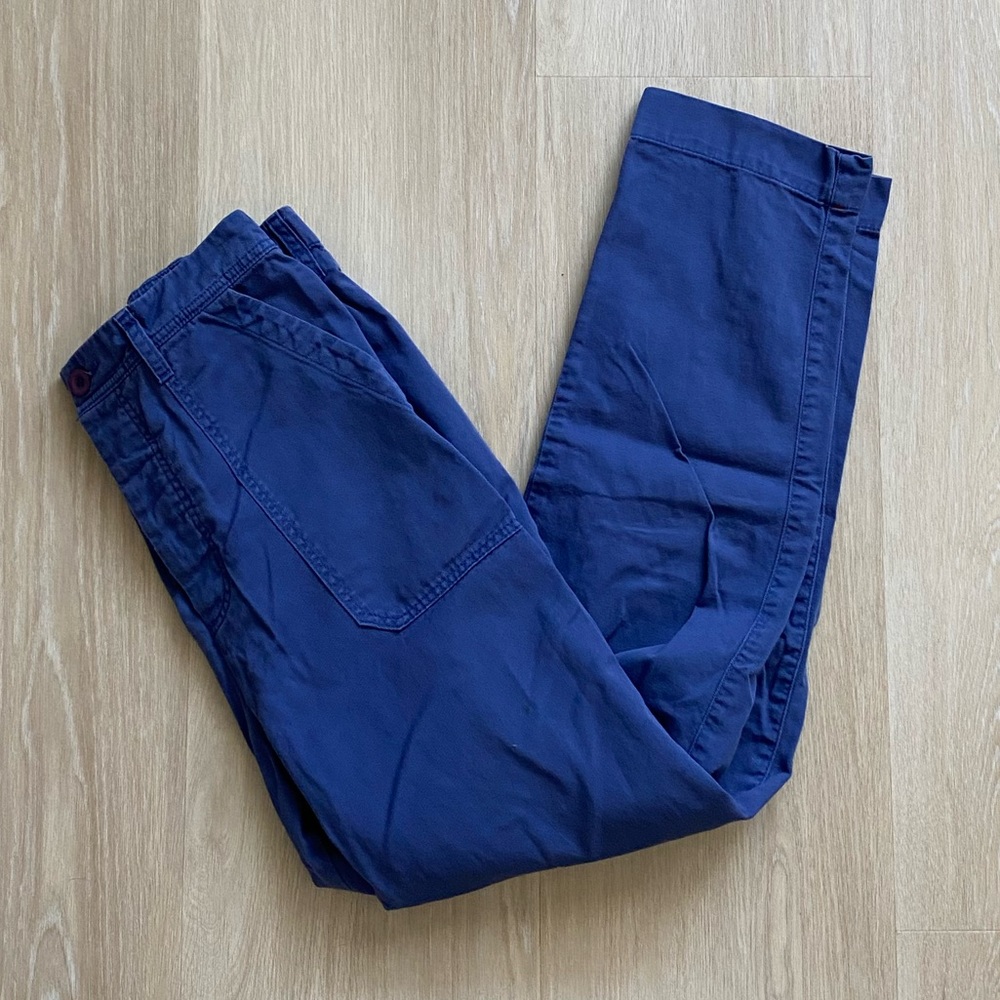 Xirena blue utility slim tapered pants